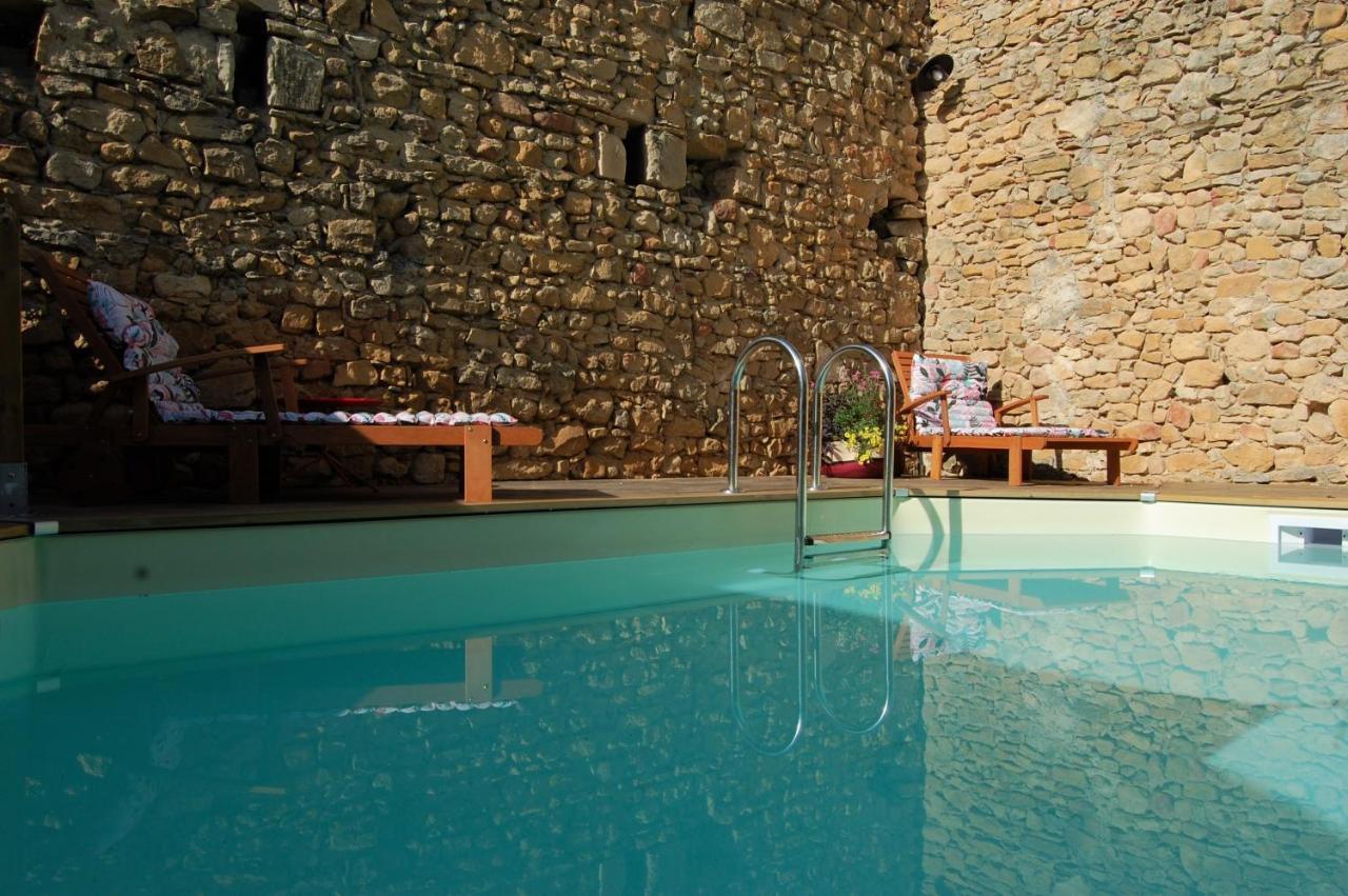 La Bucolique, Chambres Et Jardin D'Hotes Sabran Exterior foto